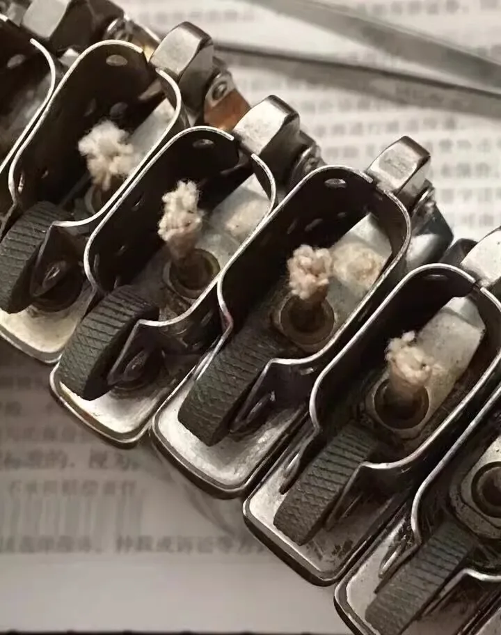 Imagem -03 - Isqueiros Poppers Alternar Primavera Plate Peças de Reparação para Zippo Regular Zorro 10 Pacotes