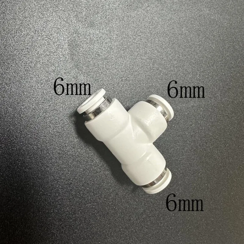 2pcsVending Machine Coffee Machine High Pressure Boiler Quick Connector, Food Grade High Temperature Pipe Fitting 4mm 6mm