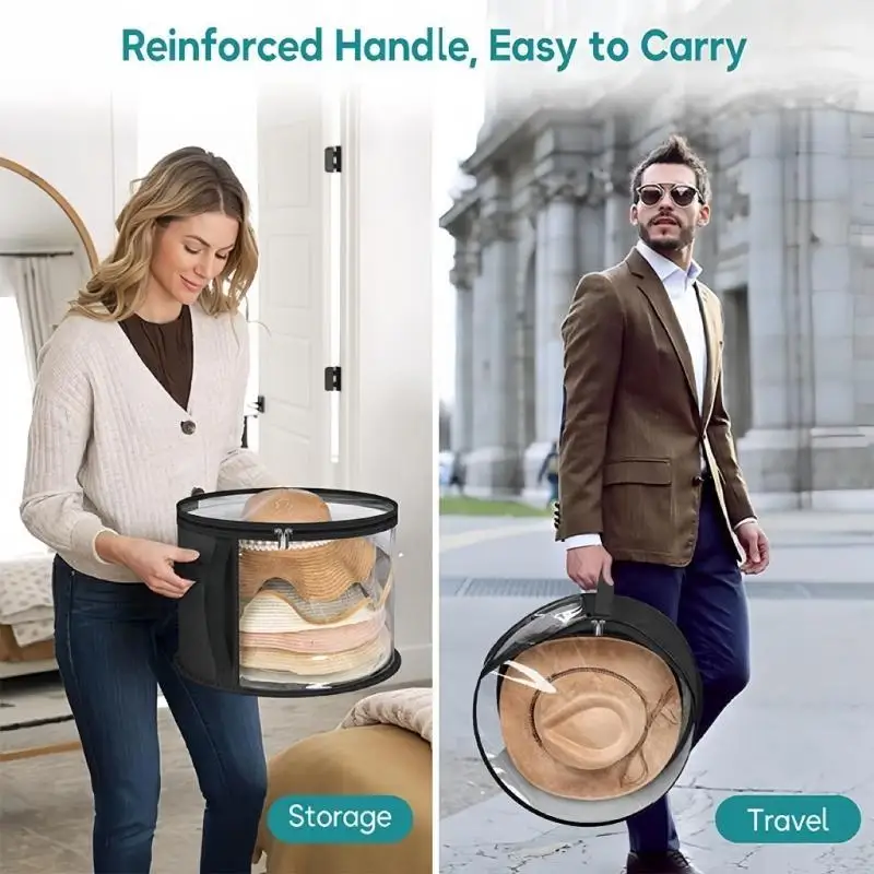 

G6KF User Friendly Hat Storage Bag Hat Organizers Bucket For Closet And Travel Use Suitable For Hats Clothes And Stuffed Toy