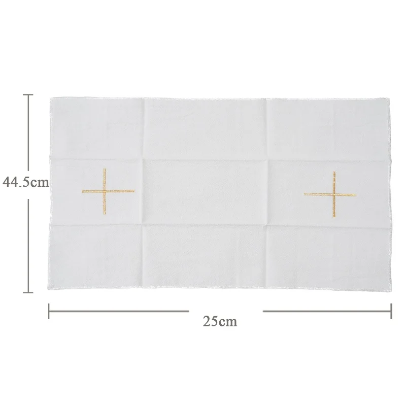 Purifica Torium Altar Supplies Church Altar Embroidered Pall Corporal Purificator Hand Towel Catholic Church Communion Supplies