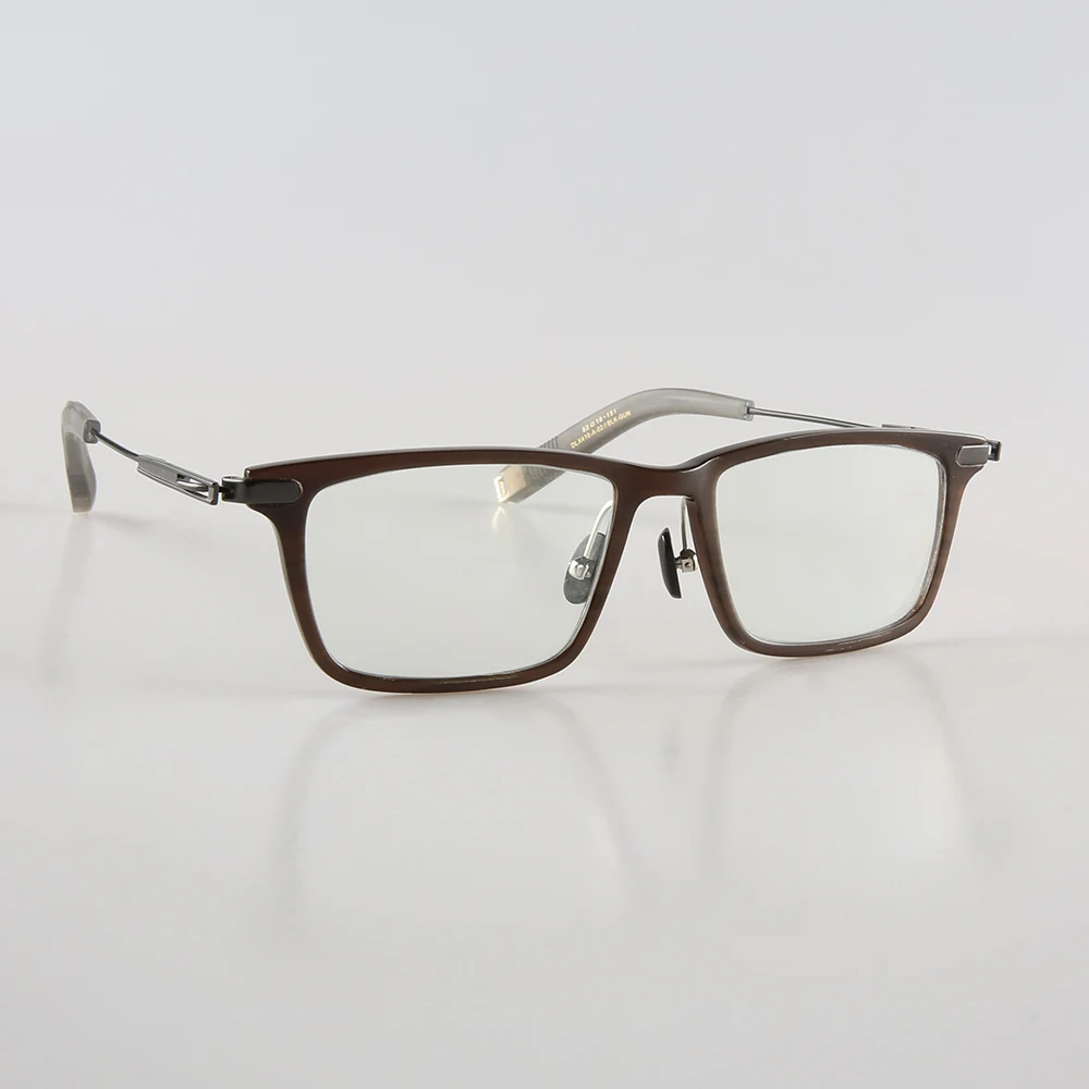 

Women Eyeglass Frames Unique Vintage Square Business Optical Lenses Eyeglasses Handmade Horn Prescription Man's Glasses Frames