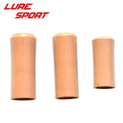 LureSport 3pcs cork cap 60mm 76mm FUJI KDPS ASH16 18 20 cork grip Rod Building Component handle Repair Pole DIY Accessory