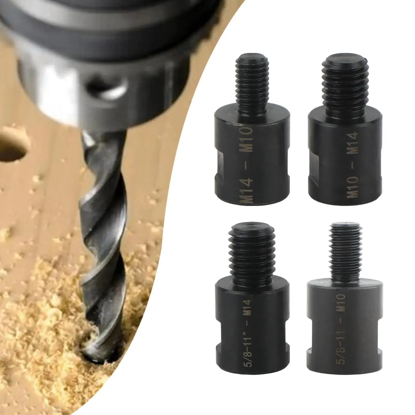 M10 Male Thread Adapter for Angle Grinder Sturdy Professional for Polishing Pads Accessories Connector Replacement Converter