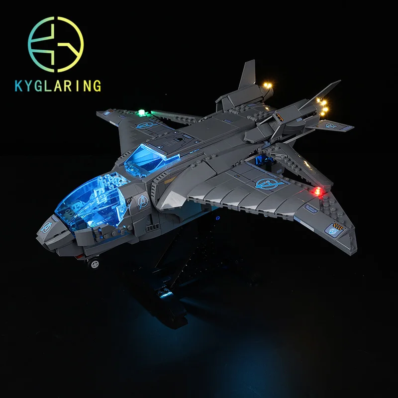 Kyglaring-Kit d'éclairage LED, blocs de construction non inclus, modèle 76248 soie et nuits