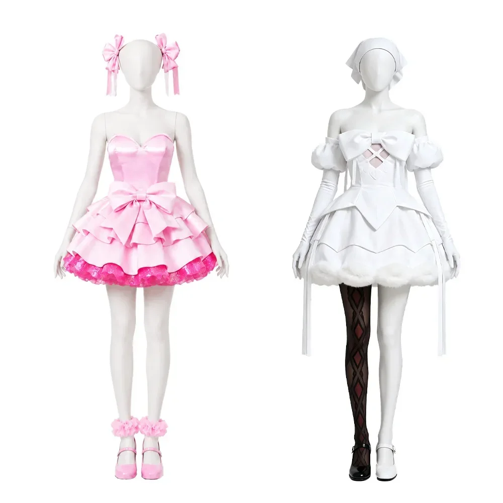 Anime Alien Mizi Sua Zombie Idol Stage Sua Cosplay Kostüm Kleid Stirnband Komplettset Uniform Rollenspiel Halloween Karneval Damen – Detail 4