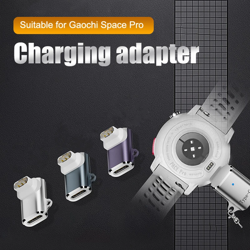 

Smartwatch Charger Converter For Coros Pace Pro Watch Charging Adapter Mini Watch Charge Connector For Coros Pace Pro With Light