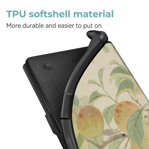 Imagen 2 del producto Funda protectora para Kobo Clara Color BW, funda para libro electrónico con función de encendido y apagado automático de 6 pulgadas con patrones pintados