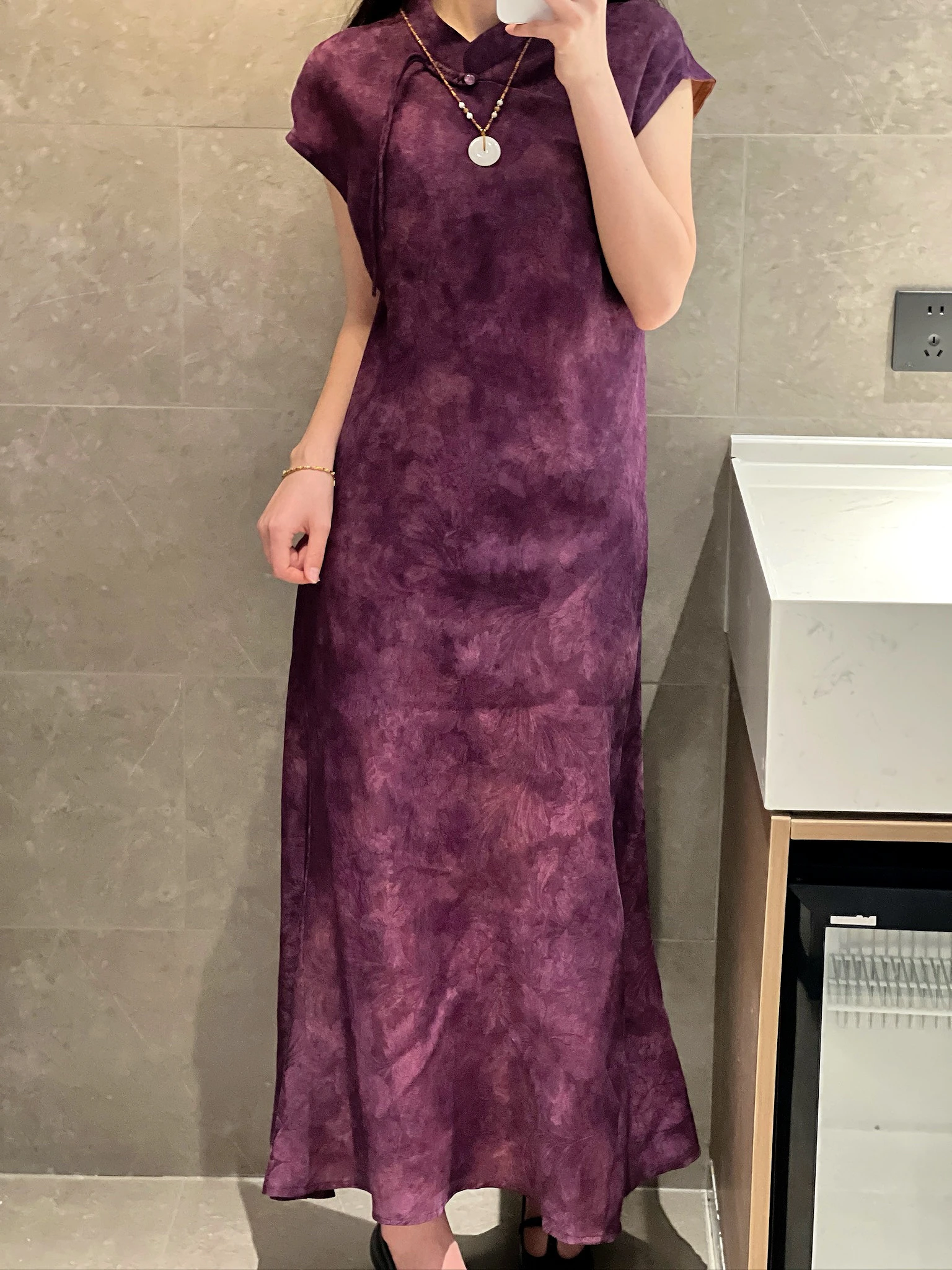 

Шелковая юбка ручной работы Dr. Xiangyun из ткани тифта, 30 момме, традиционная, с косым кроем, с эффектом «рыбий хвост», длинная, дышащая