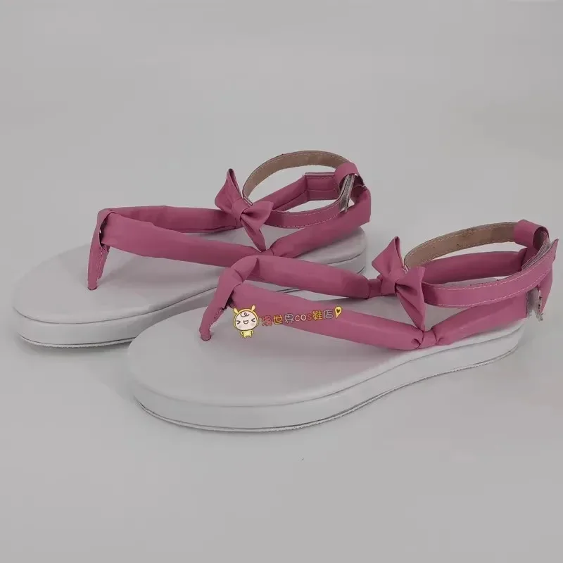 Demon Cos Slayer Kanroji Mitsuri Cosplay zapatos peluca Slayer Kimetsu No Yaiba Nezuko Mitsuri Kanroji Cosplay mujeres adultos Kisatsutai