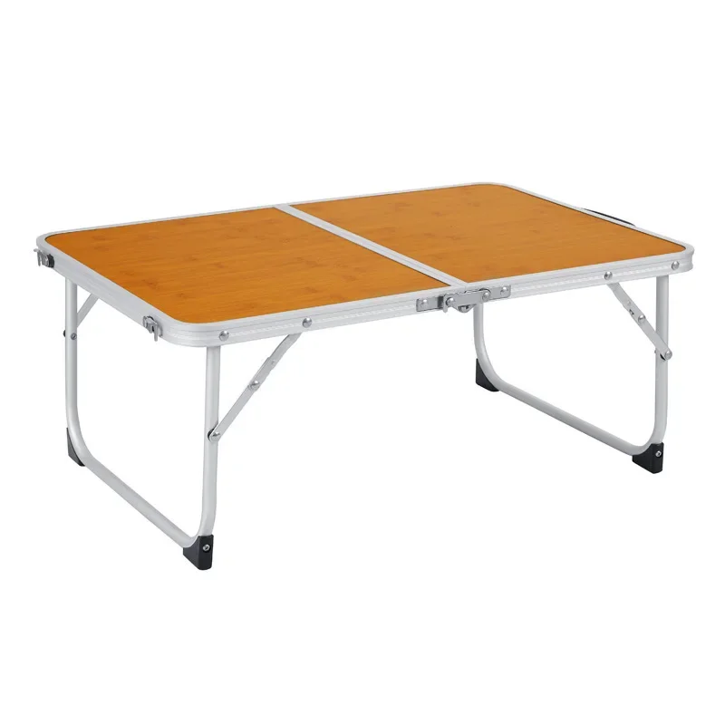 Best-selling new outdoor aluminum alloy egg roll table camping folding table barbecue table and chair bed desk portable