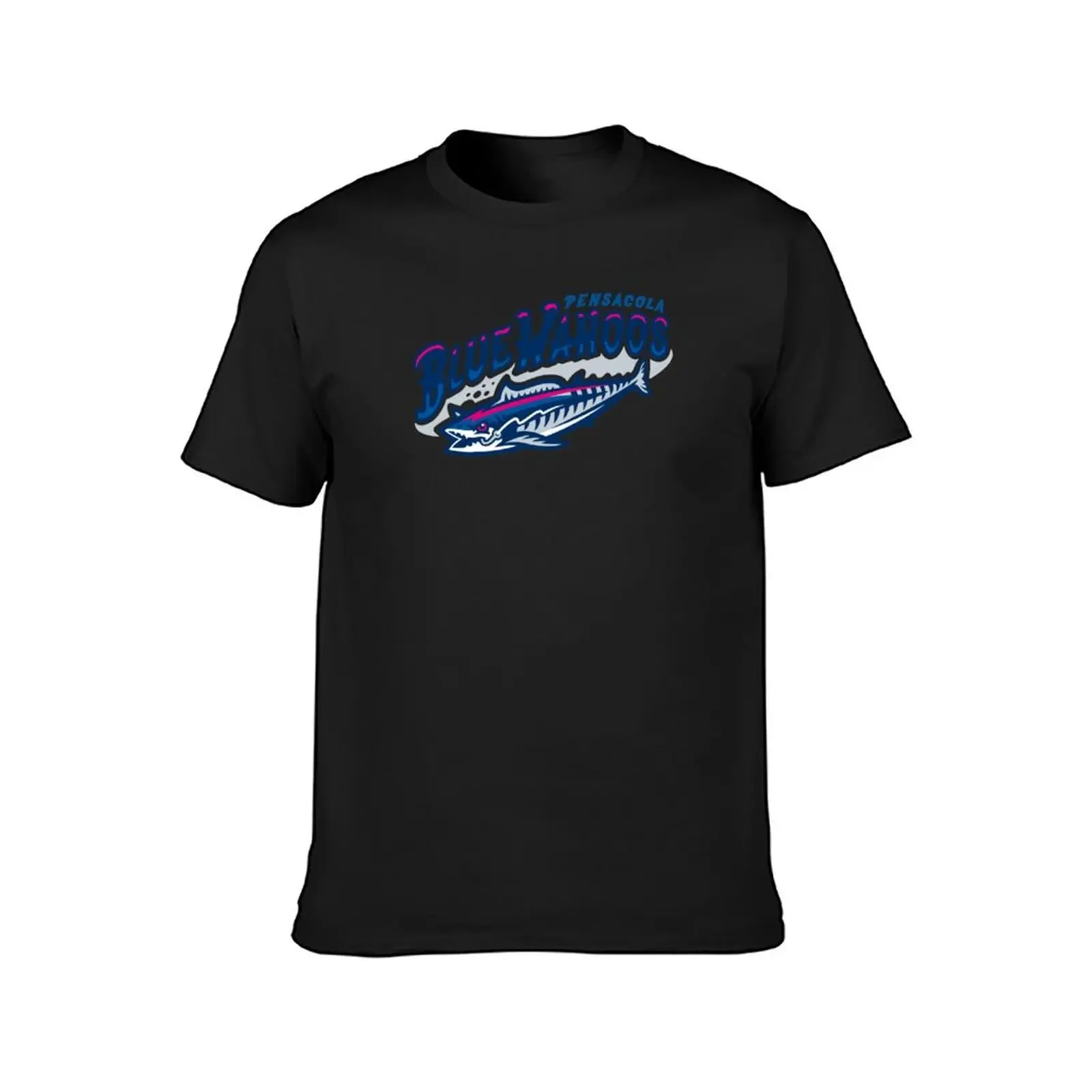 Pensacola Blue Wahoos icons T-Shirt cute clothes oversized t shirt man clothes boys whites Men's t-shirts