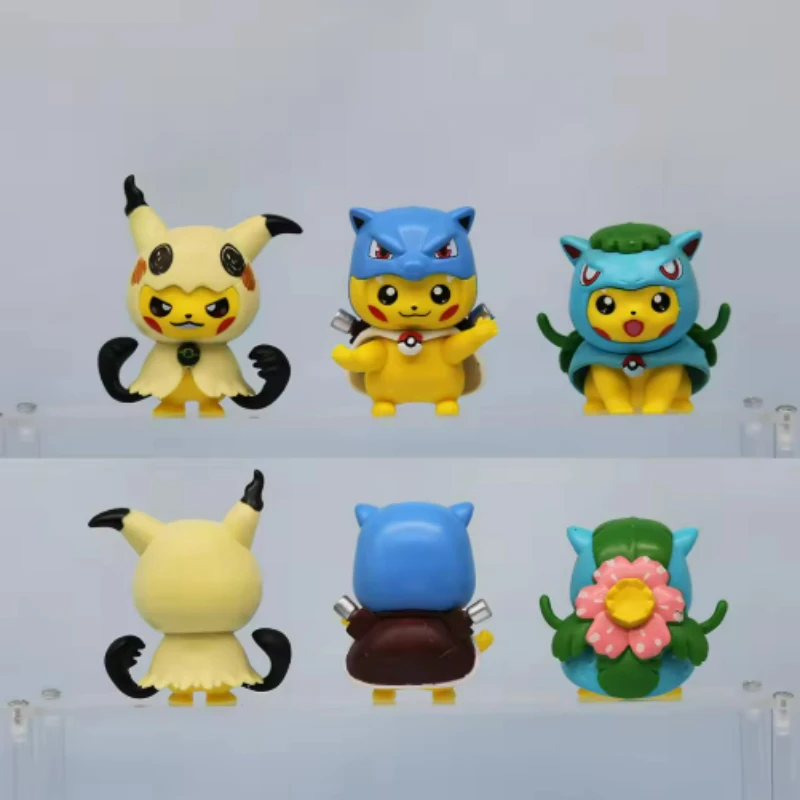 6Pcs Pokemon Costum…