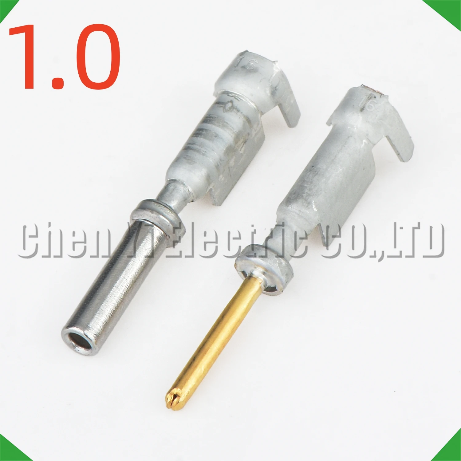 

10 Pcs 1.0 mm Male or Female wire Crimp Pins For 110238-0446 110238-1016 Sheath Automotive Connectors Wire harness Plug