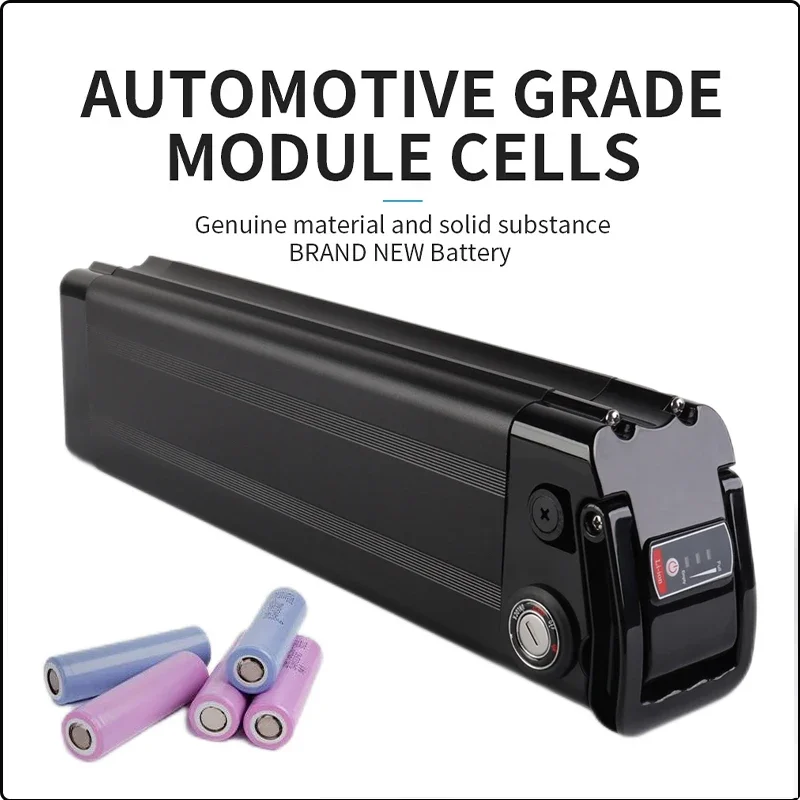 48v 30ah Silver Fish EBike Lithium Battery 52 Volt 45ah Batterie Vélo 36v 13Ah Duotts S26 Battery 60v 72v 20ah 40ah 50ah Battery