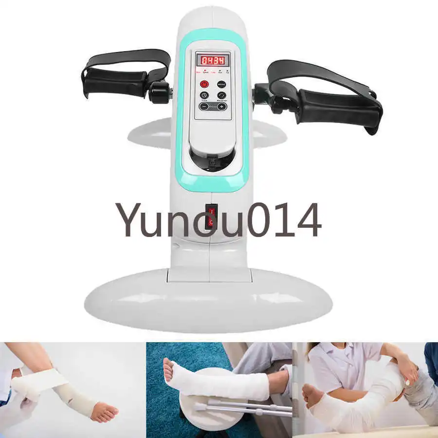 Rehabilitation Machine Elderly Leg Arm Exercise Training Bike Body Recovery Fitness Slimming with LCD Screen EU Plug Electric