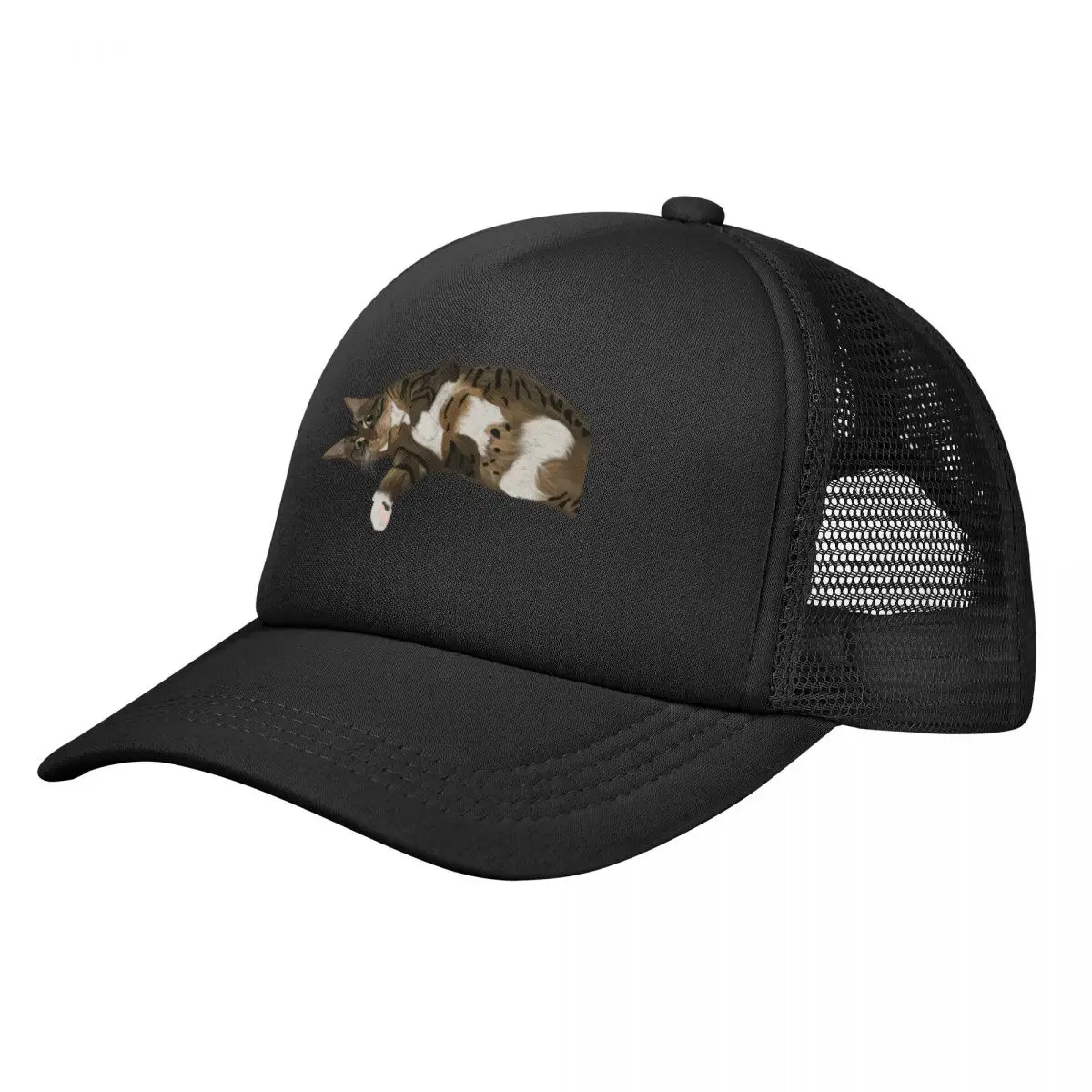 Tabby Cat Baseball Cap funny hat dad hat Ladies Men's