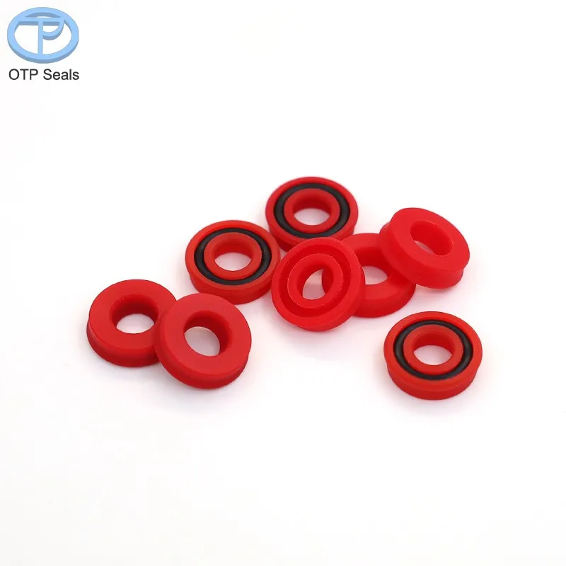 

Y-type sealing ring rubber O-ring polyurethane PU red Y-ring seals non-standard parts shaped parts factory customized wholesale