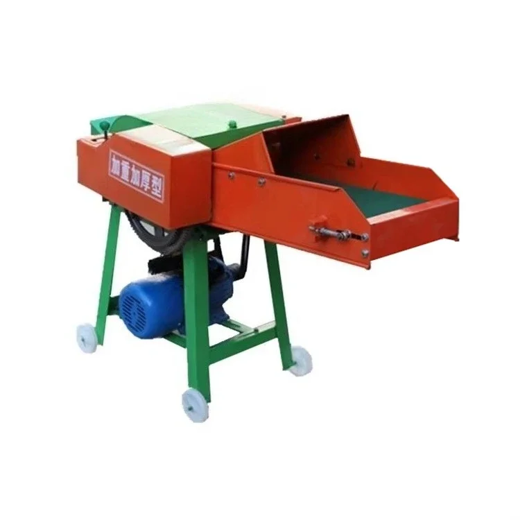 Cutting Machine Animal Feed Grass Silage Paddy Mini Chaff Cutter Machine