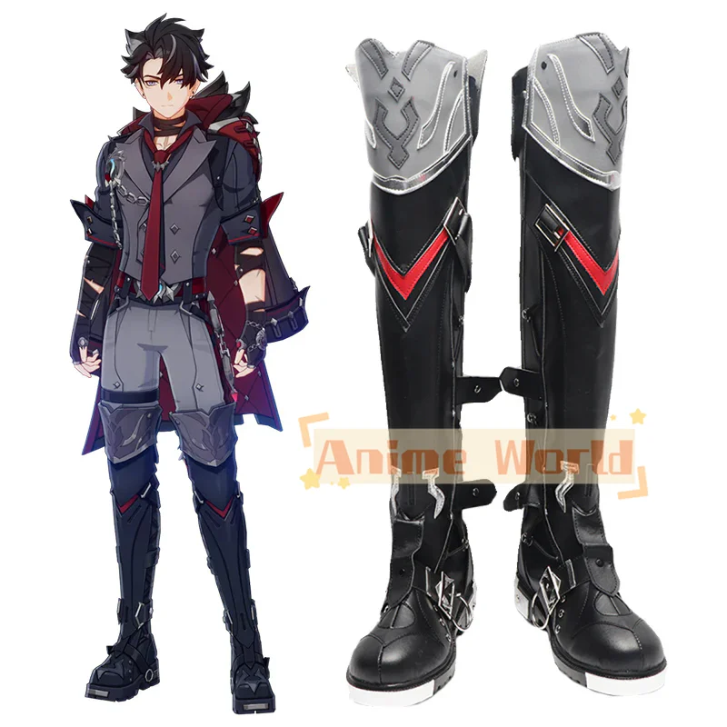 

Genshin Impact Wriothesley Shoes Cosplay Boots Halloween Carnival Boots Custom Made