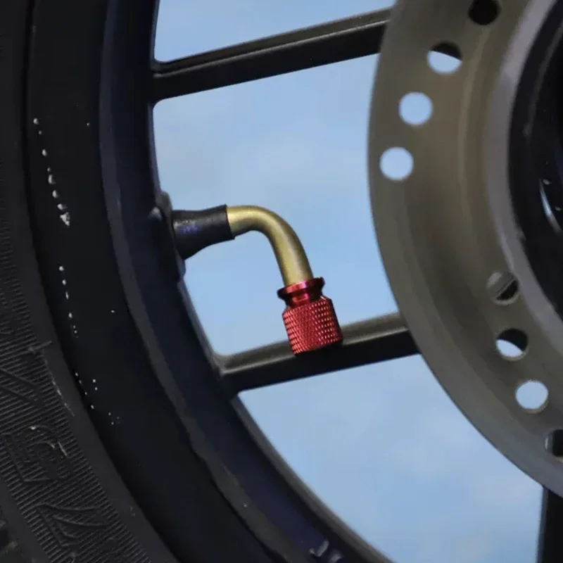 ل Qjmotor Srt Srk Srv 250 300 550 650 800 X/S Qj 500S 300S دراجة نارية CNC اكسسوارات عجلة الإطارات غطاء صمام غطاء منفذ الهواء #5