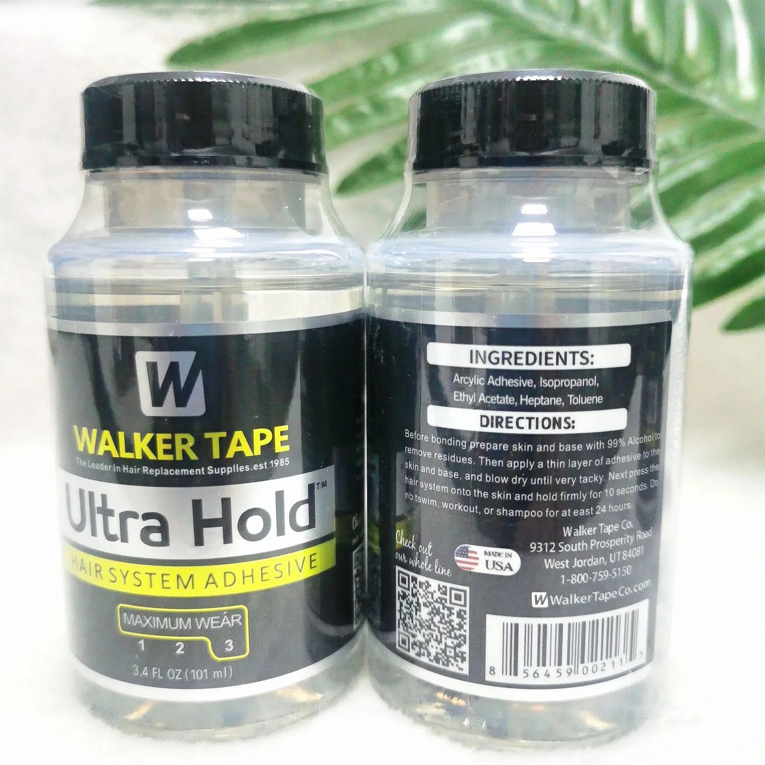 

Ultra hold Walker tape hair glue for lace wig 101ml bond lace wig glue waterproof men's toupee glue hair glue for lace wig