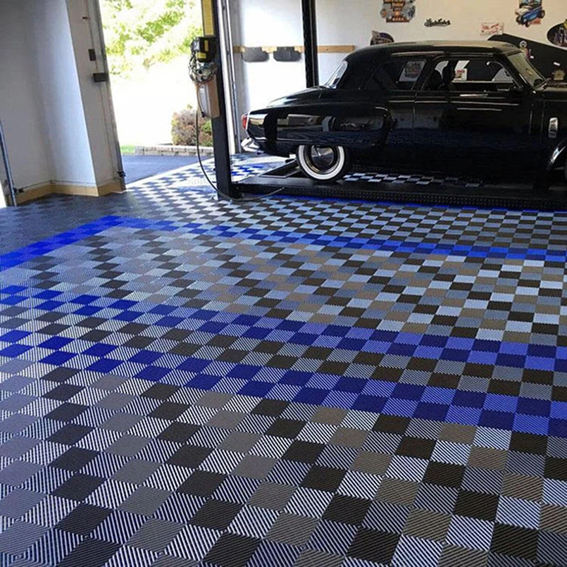 

Garage Flooring Tiles And Car Interlocking Garage Floor Tiles Ce/strong Car Detailing Shop Plastic Modern Lf Indoor Open Profile