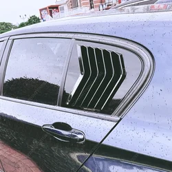 For BMW F20 Car Styling Rear Window Louvers 116i 116d 118i 120i 120d 125i 2011-2019 Rear Triangle Window Shade Spoiler Bodykits
