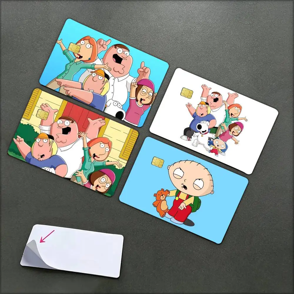 Peter Griffin F-amily Guy   Waterproof Film Skin Cover Credit Card Stickers Debit Front Bank Bus Pass