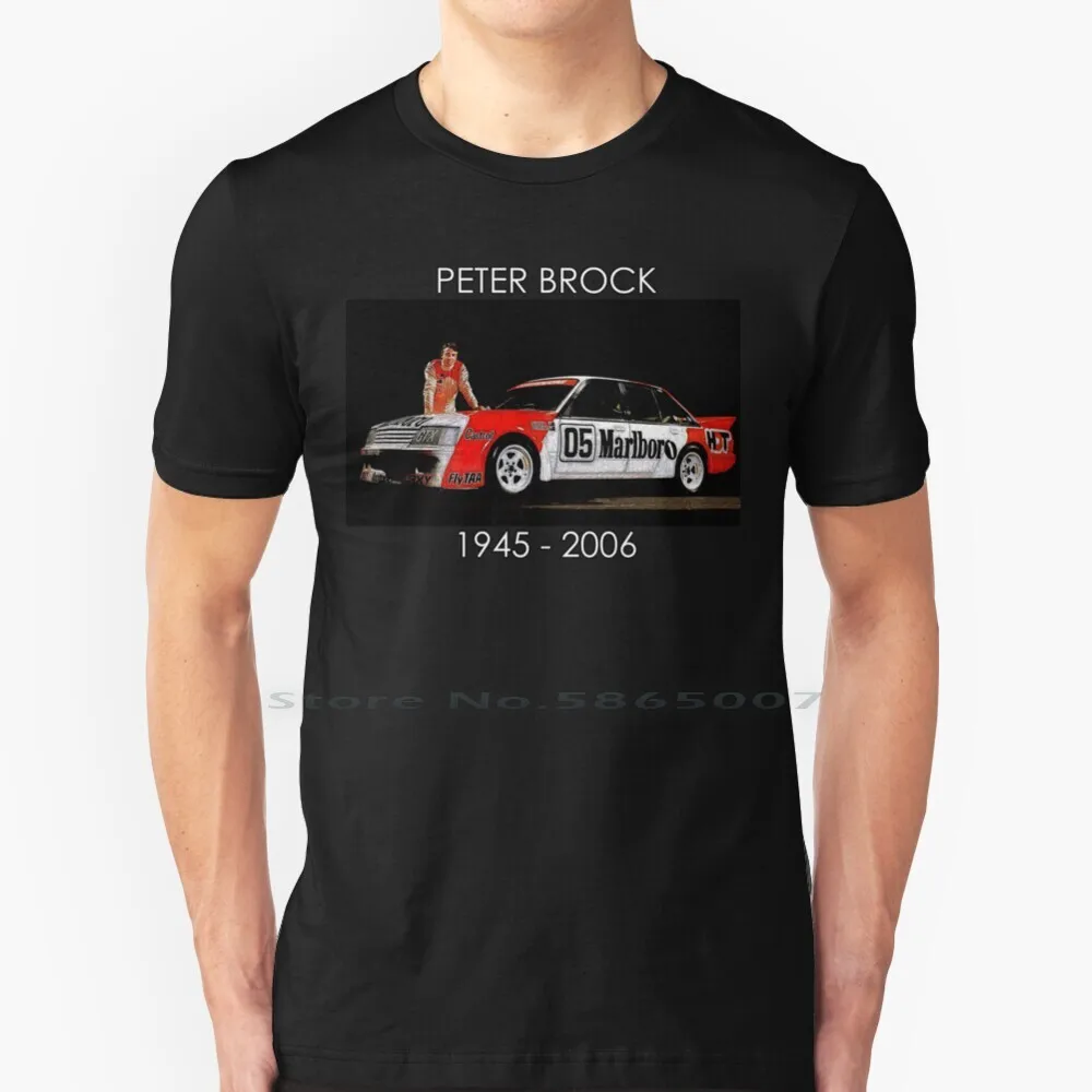 Rip-Peter Brock T Shirt Cotton 6XL Rip Peter Brock Ozzie Legend Car Racer Bathurst Australia Holden Commodore 05 Andmaj