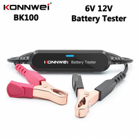 KONNWEI BK100 Bluetooth 5.0 6V 12V Car Motorcycle Battery Tester Battery Monitor 100 to 2000 CCA Charging Cranking Check Tools