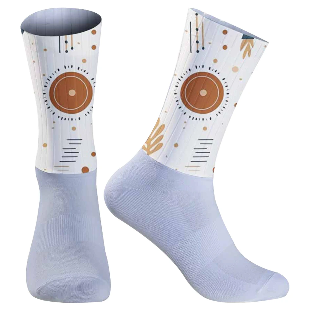 2026 Cycling Socks Unisex Adult Targeted Compression Non Slip Hiking Runing Socks 2024 New Lightweight Mesh Design Bicycle Socks