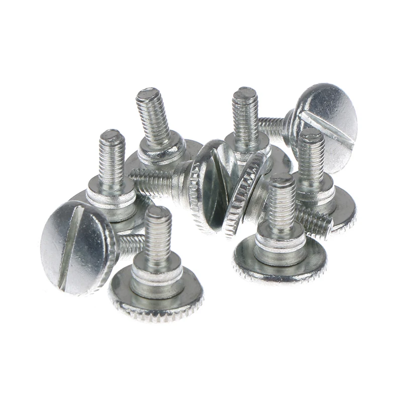 10Pcs Home Sewing Machine Metal Feet Thumb Screw For Lockstitch Home Sewing Machine Presser Foot Fixing Screw 12mm/0.47\