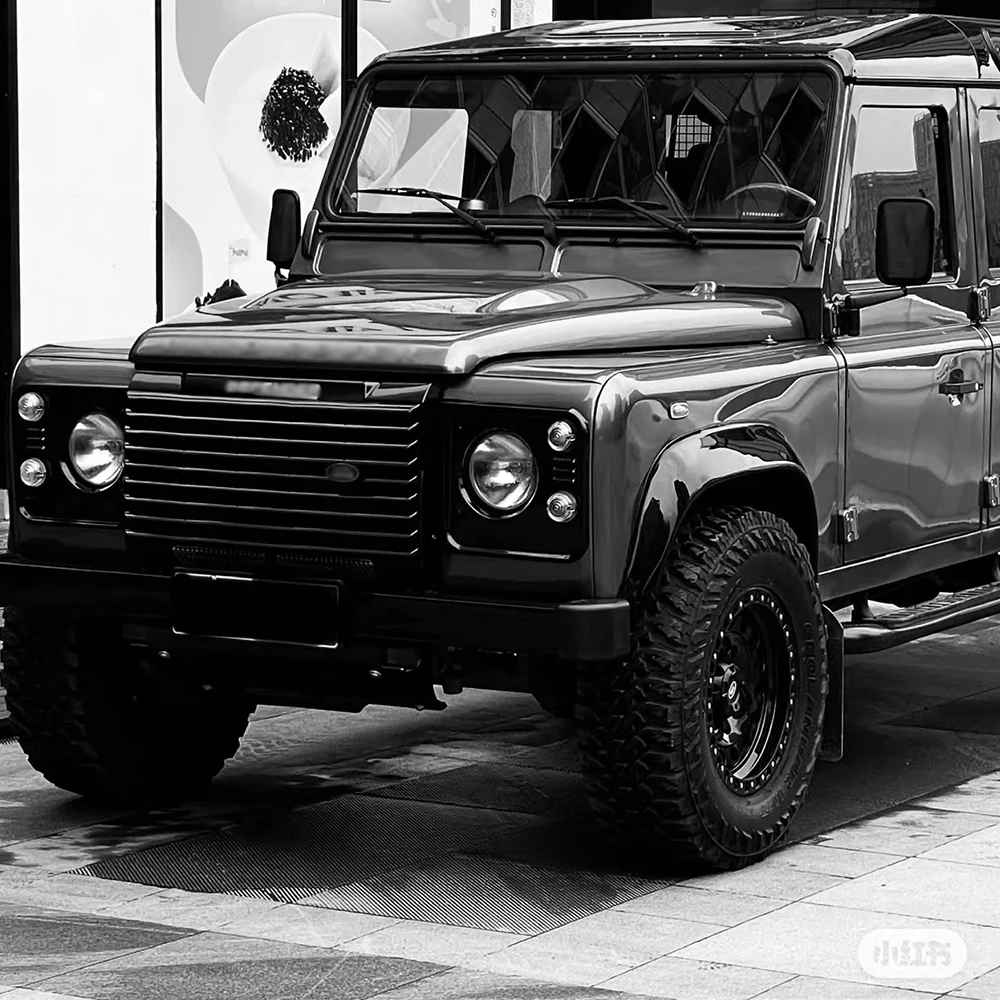 Griglia anteriore centrale in ABS Adventure Edition Style per Land Rover Defender veicolo ricambi Auto Car Styling Tuing