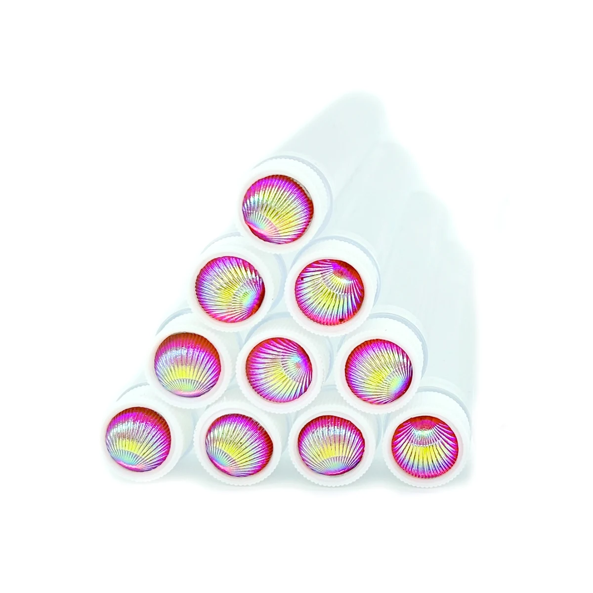 10 pezzi tubi per spazzole per ciglia con bacchette per mascara per ciglia in cristallo pettine per sopracciglia bobine contenitore applicatori per pennelli per ciglia strumenti per il trucco