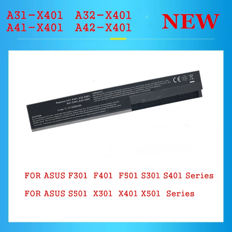 

Аккумулятор для ноутбука ASUS, для ASUS S301, S301AS301A1, S301U, S401, S401A, S401A1, S401U, S501, S501A, S501A1, S501U