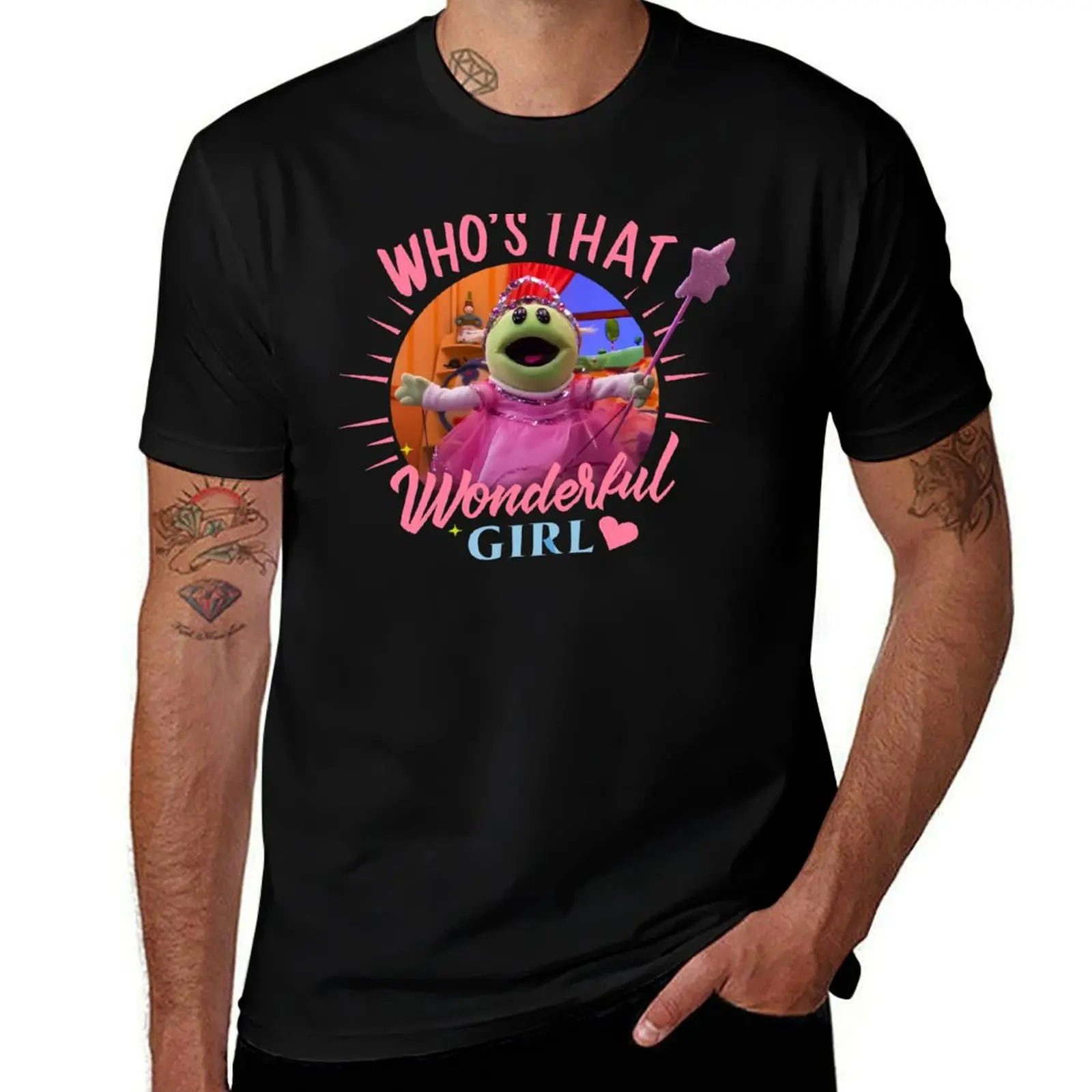 

Nanalan: Who's That Wonderful Girl - Kids' Show Monster Fun! T-Shirt t shirts for man pack cotton