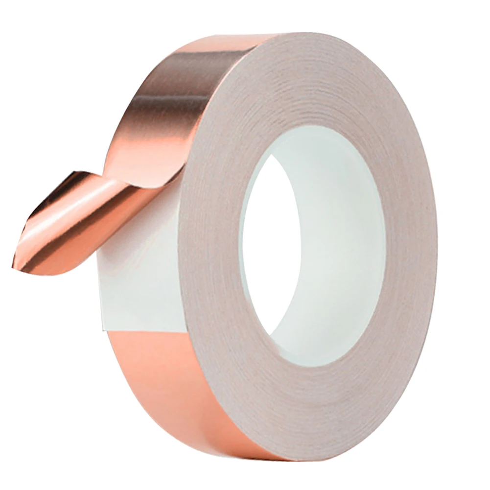 Copper Tape Against Snails 30/50/70mm Snail Protection Anti Snails Self-Adhesive Shielding Tape Snail Fence for Plant Protection