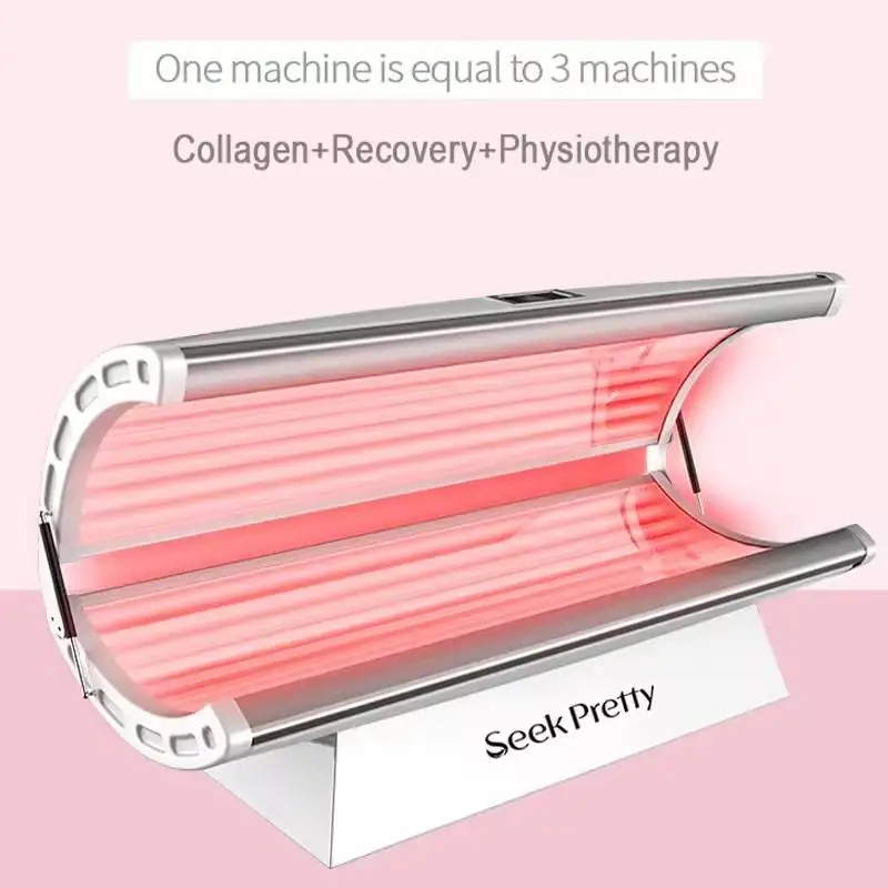 Red Light Therapy Bed Beauty epilator Skin Whitening Therapy Collagen Bed Commercial Sauna Chamber Full Body Skin Rejuvenation