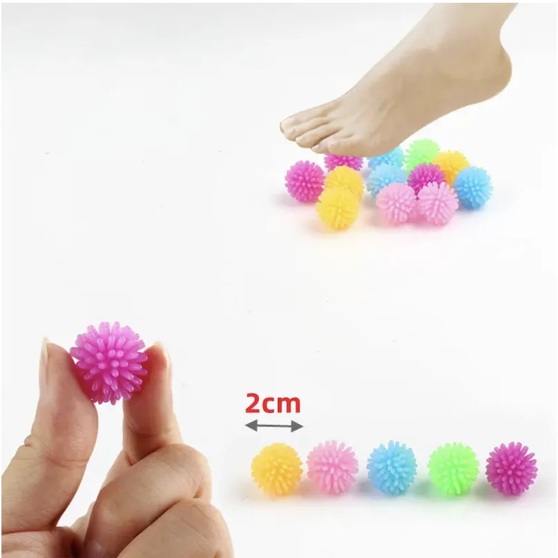 TPR Bayberry Ball Egel Meerkleurige Mini Massage Ball Voet Massage Ball Airout Yoga Stress Reliëf Zacht Knijpen Pluche Speelgoed