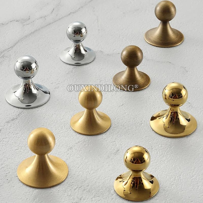 Designed 10PCS Solid Brass Furniture Pulls Handles Drawer Knobs Cupboard Wardrobe Bookcase Closet Dresser Cabinet Pulls Knobs