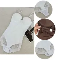 Women Shapewear Bodysuit Tight Slimming body Shaper Bodysuit with Bras - Image 2