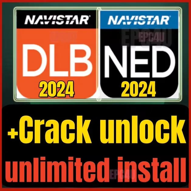 تشخيص محرك NAVISTAR - NED 2024 + International Diamond LOGIC BUILDER DLB 2024 + فتح الكراك