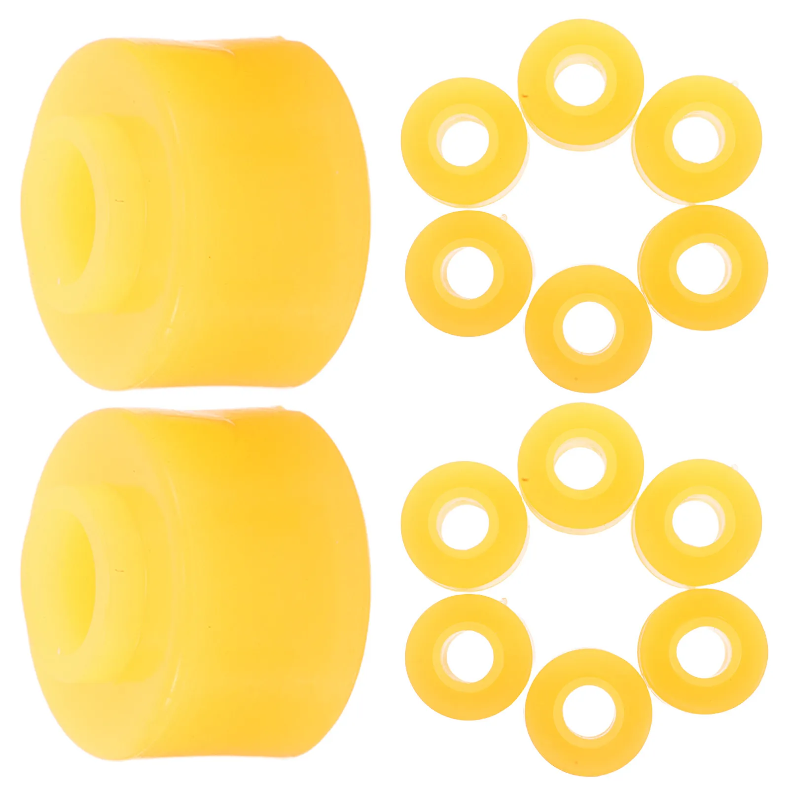 

10pcs Car Shock Absorber Bushing 1.1X0.79'' High Elasticity Rubber Mount Kit For Suspension Anti-Vibration Replacement Parts