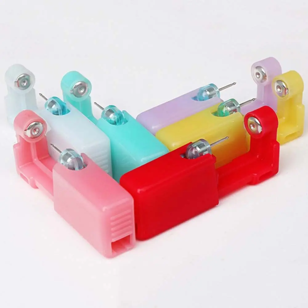 

Sterile Professional Nose Ear Cartilage No Pain Earring Piercer Machine Steel Helix Piercing Disposable Nose Ear Piercing Tool