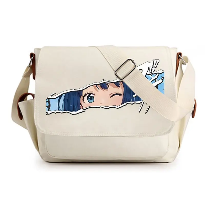 Beyond Journey's End Anime Shoulder Bag Creative Personality Large Capacity Crossbody Bag for Boys and Girls Gift