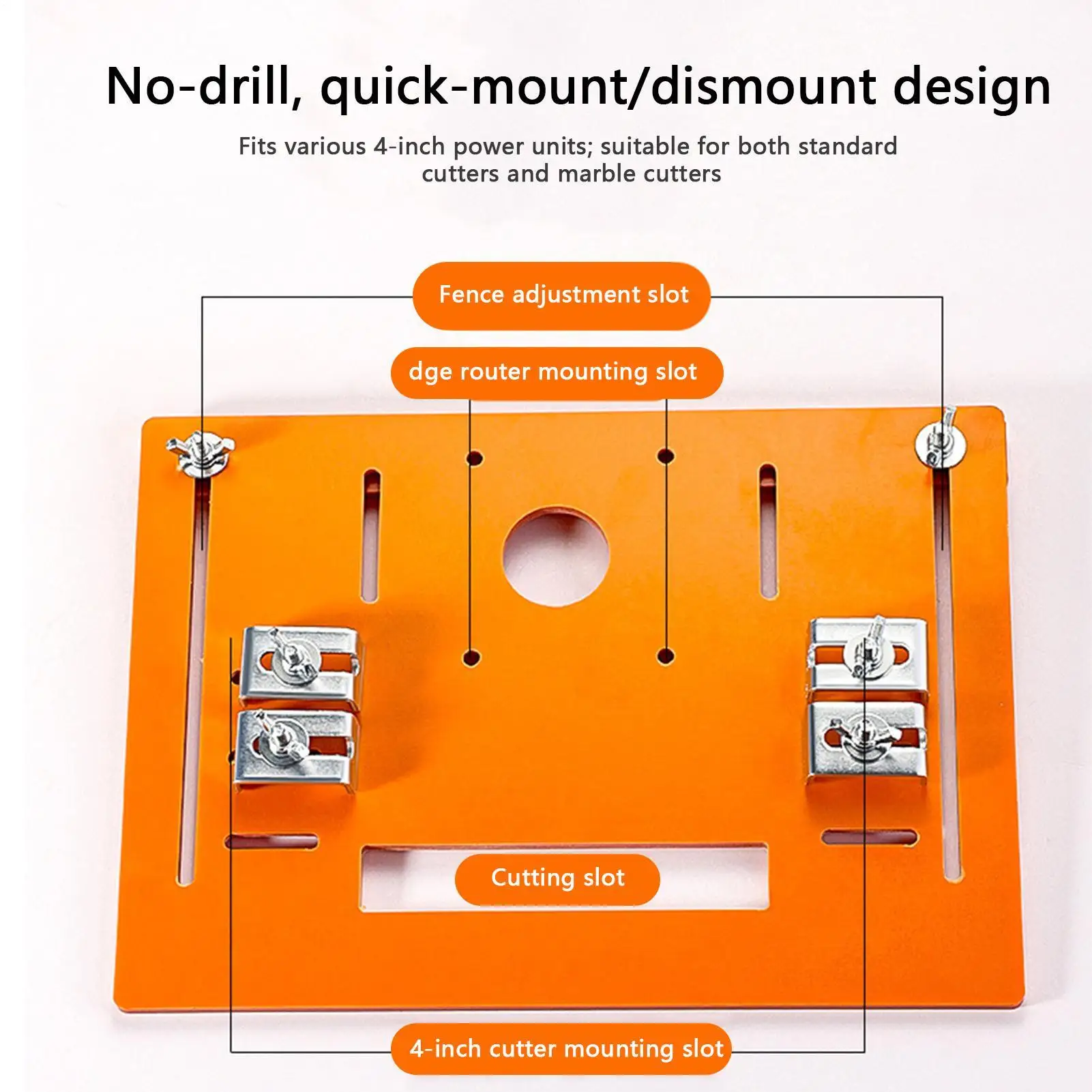 Precision Cutting Base Plate Smooth Precision Handheld Guide Tool Cutting Machine Base Plate For Home Renovation Window