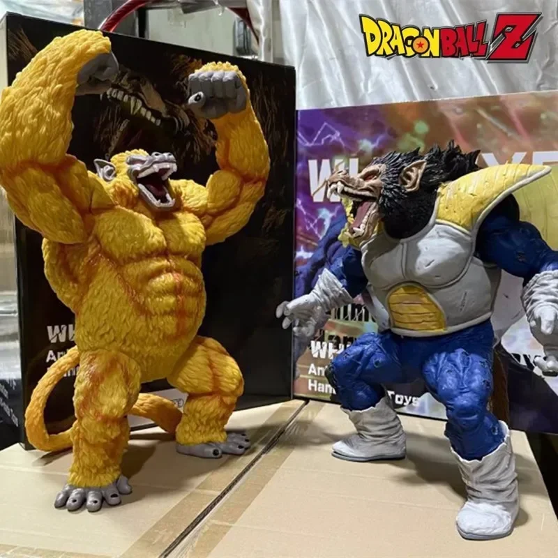 

Dragon Ball Theatrical Version Become A Golden Ape Gorilla Vegeta Goku Anime Figure Statue Model Ornament Kids Christmas Gifts