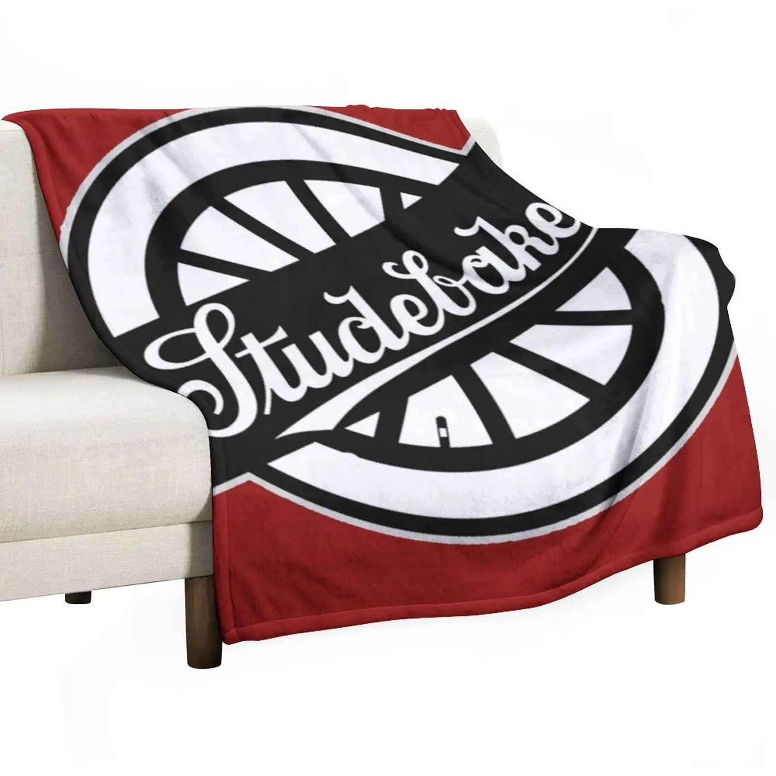 Studebaker Wheel Logo Throw Blanket for sofa Blankets For Sofas Decorative Beds Decorative Sofa Cute Soft Plaid Blankets