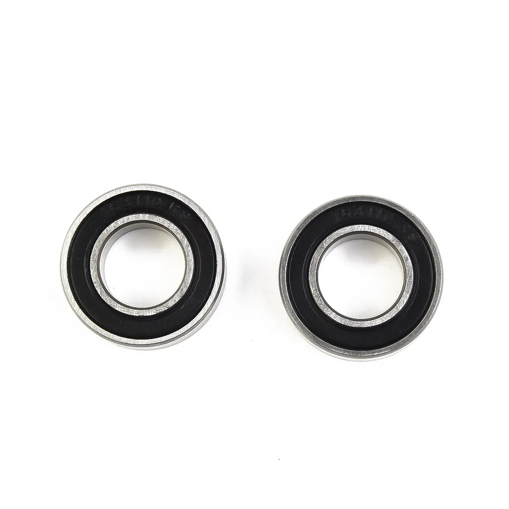 Bike Bicycle Hub Bottom Bracket Bearings 163110 2RS (16x31x10mm) For Giant Steel Black+Silver Practical Design