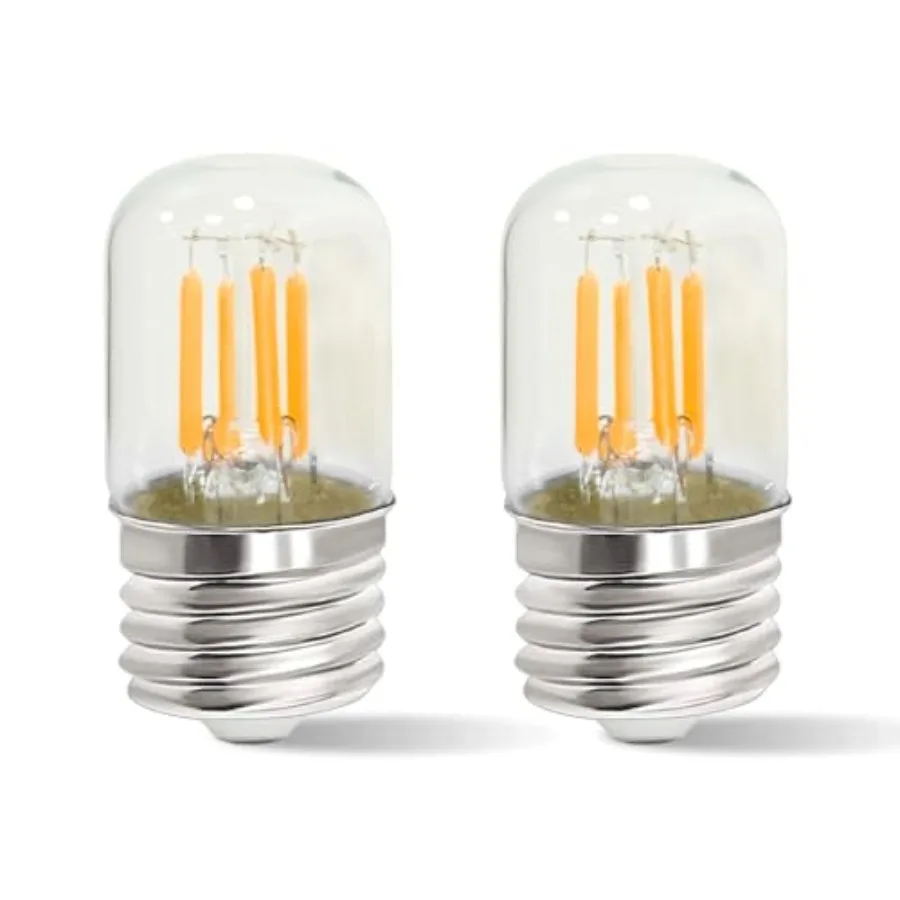 

Appliance Bulb Small Light Bulb E26 LED 4W 40 watt Equiva 2in Mini Edison Style for Rerigerator Fridge Freezer Lamp Fixture 300